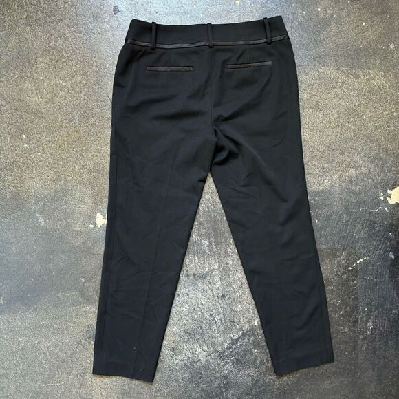 Ann Taylor Pants - Ann Taylor LOFT Women's Marisa Straight Trouser Dress Pants Black Size 4